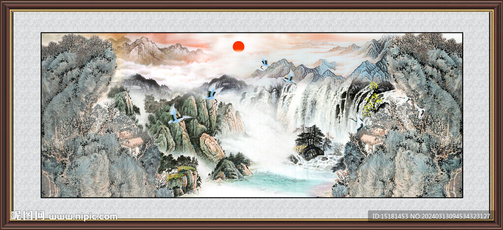 国画风景 