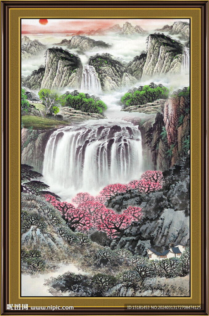 山水国画