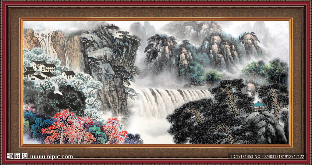 山水画 