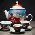 设计一件与井冈山红色文化相关的陶瓷茶具
