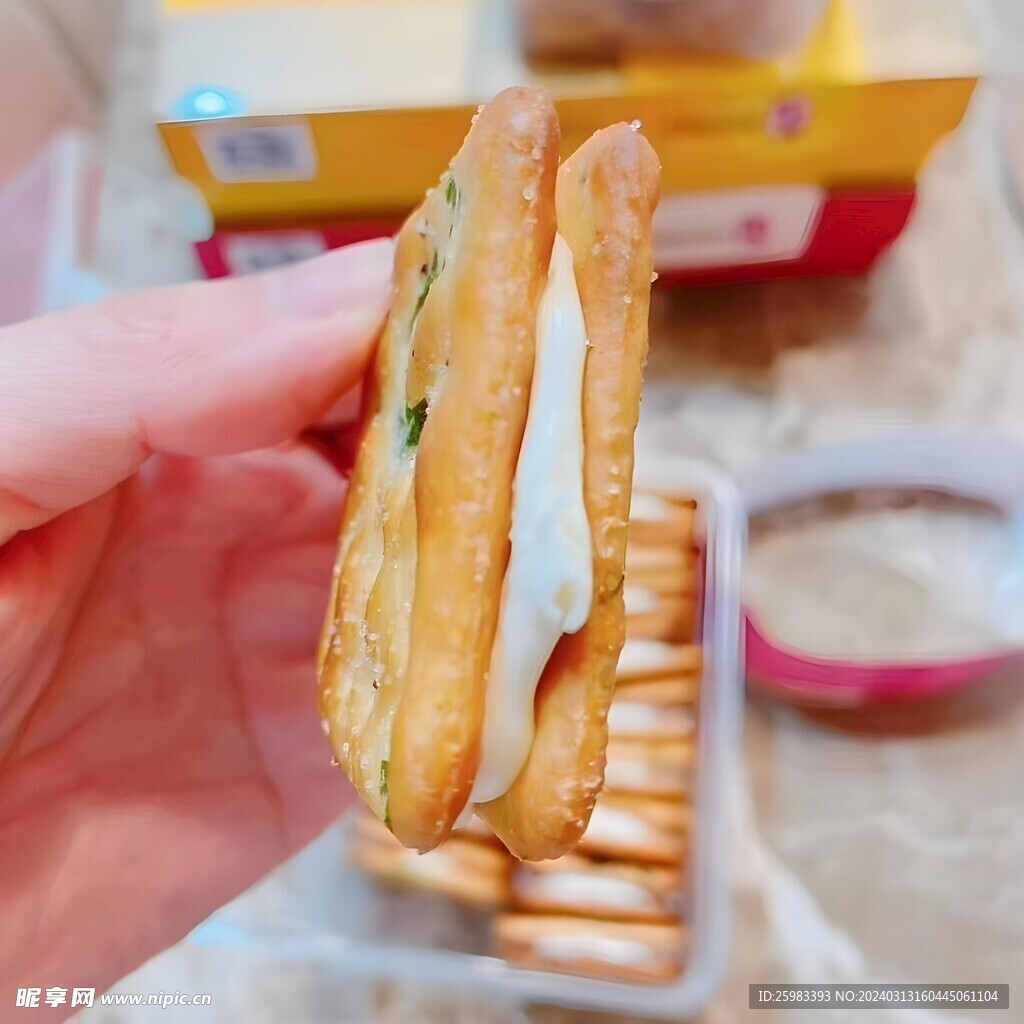 葱轧饼干