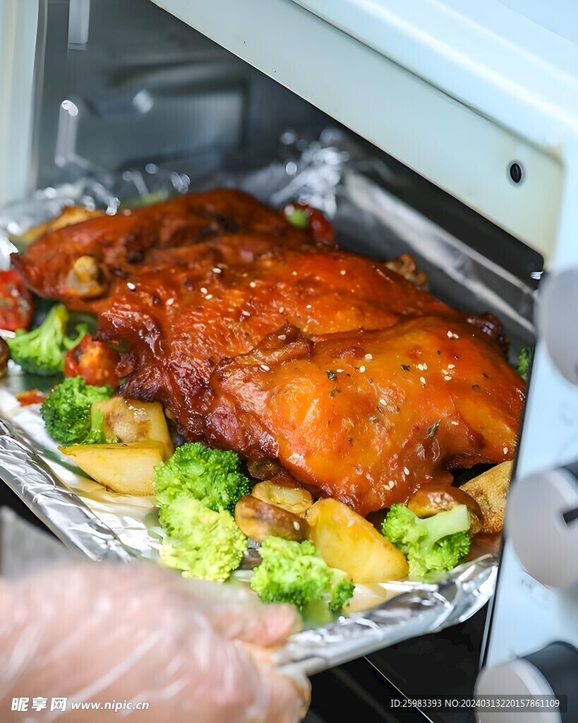 烤鸡腿