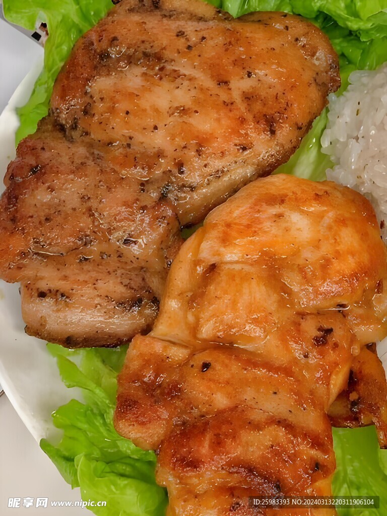 烤鸡腿