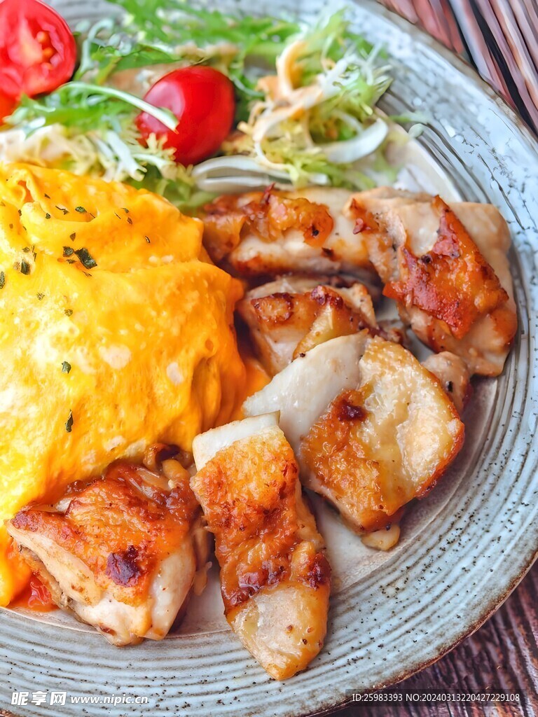 烤鸡扒