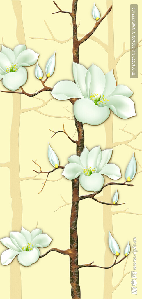           风景壁画 