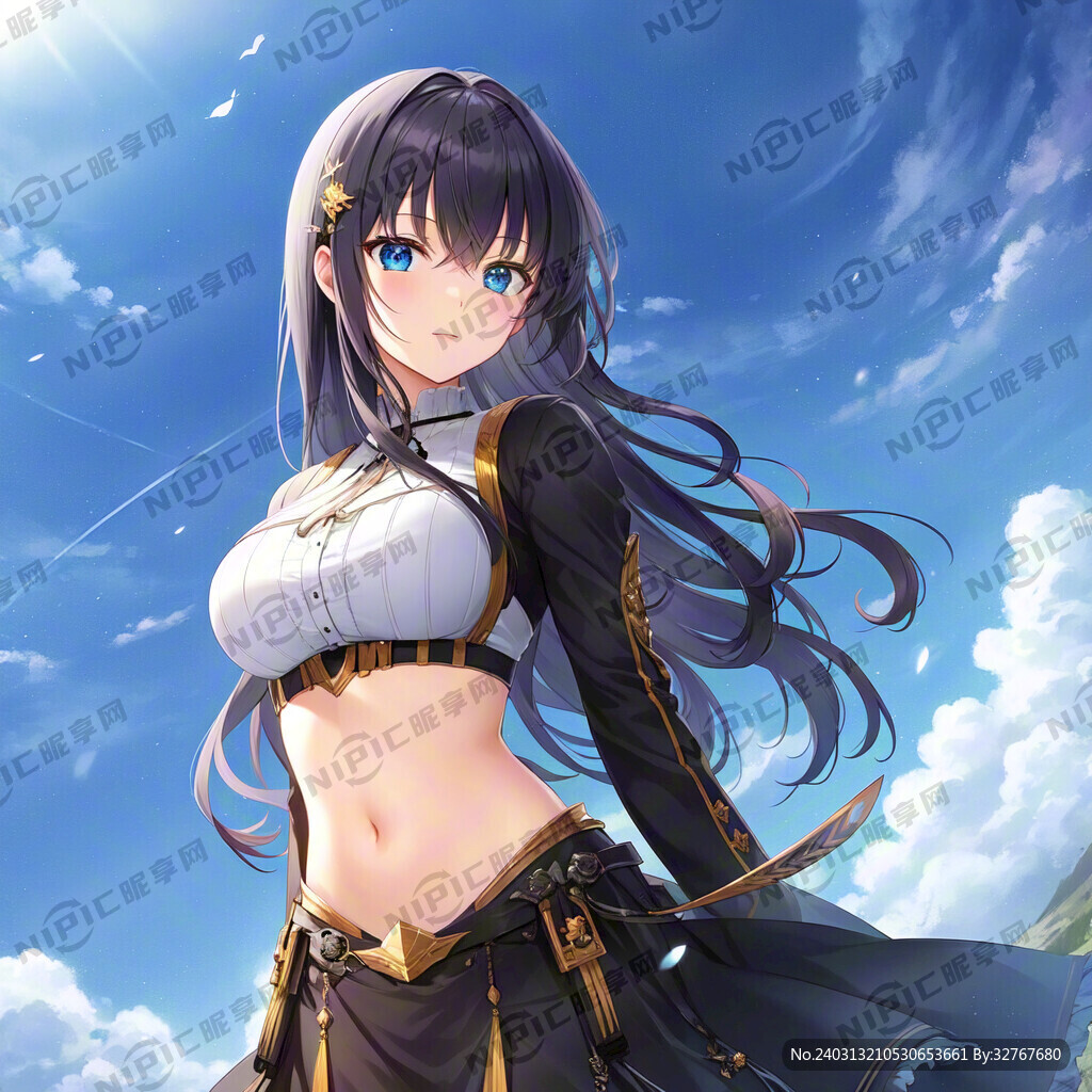 二次元女孩无底图