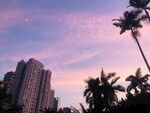 天空晚霞
