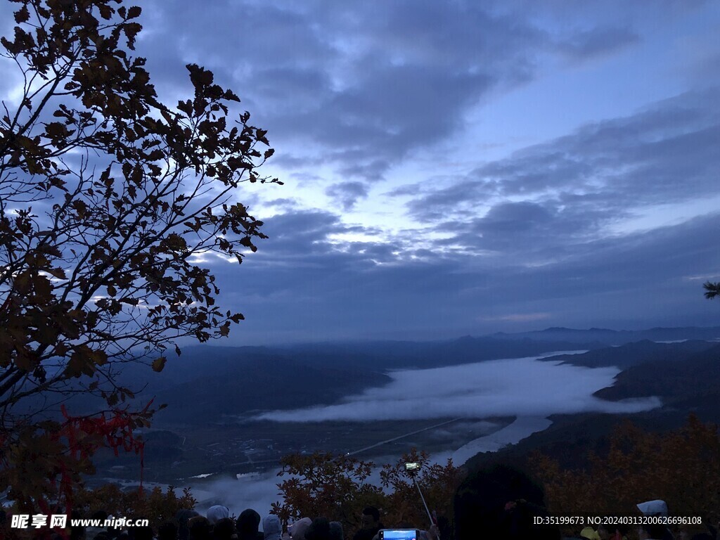 山顶风景 