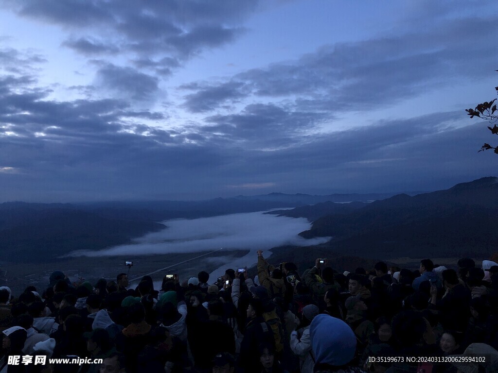 山顶风景 