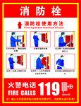 消防栓贴纸