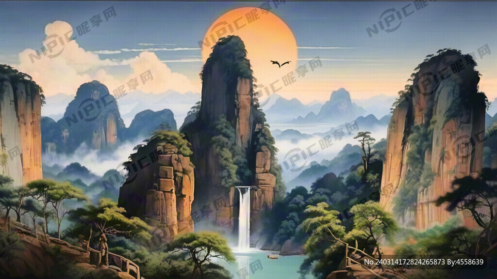 武夷山大王峰和玉女峰
