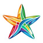 极简主义风格的海星头像