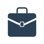 极简风格的公文包标志