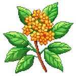 像素风格桂花