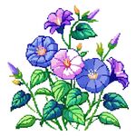 像素风格牵牛花