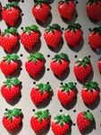 草莓冰箱贴