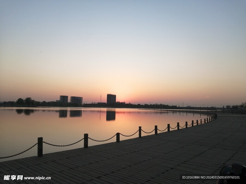 夕阳 公园