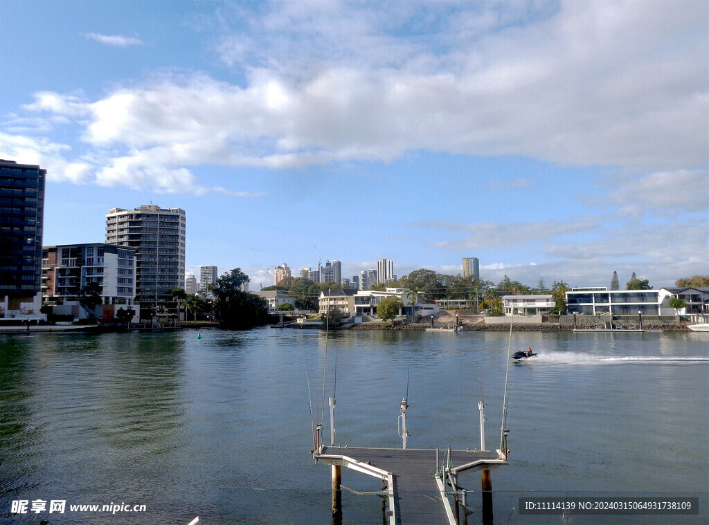 澳大利亚黄金海岸城市风景