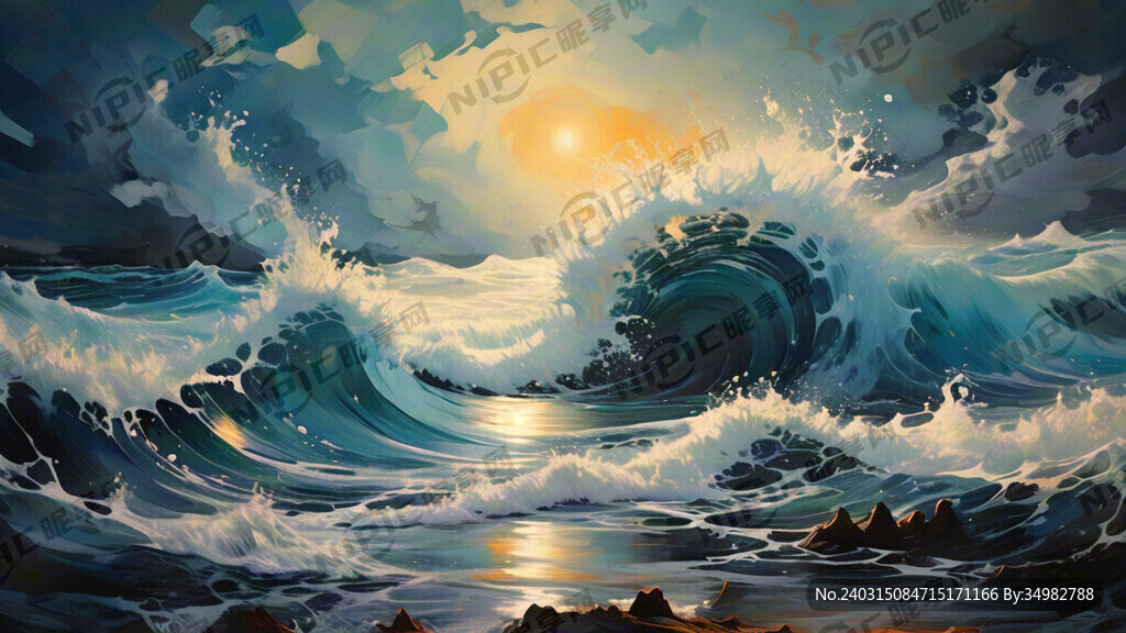 海水 抽象