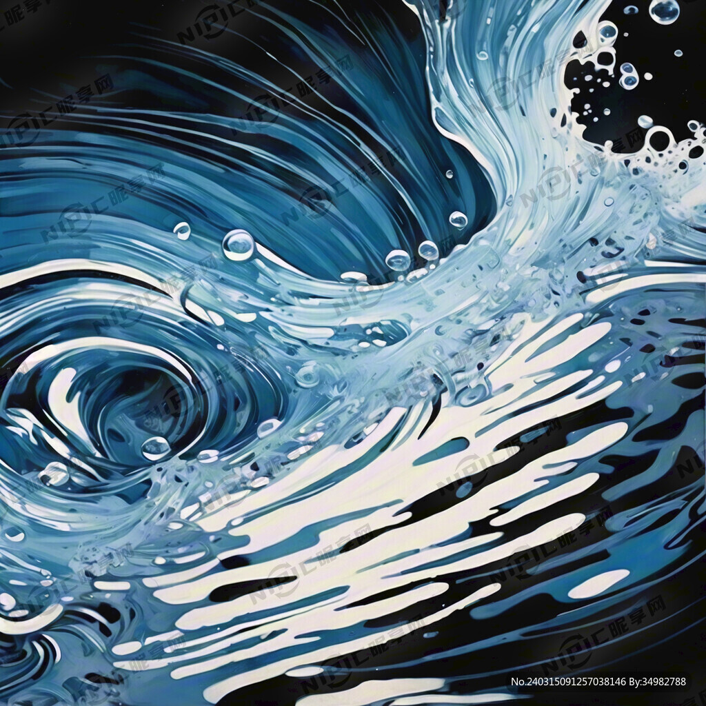 纹理 波纹 水 线条 蓝色