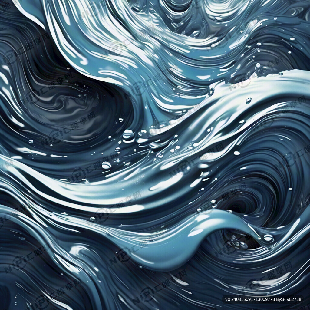 纹理 波纹 水 蓝色