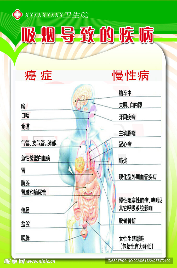 吸烟导致的疾病