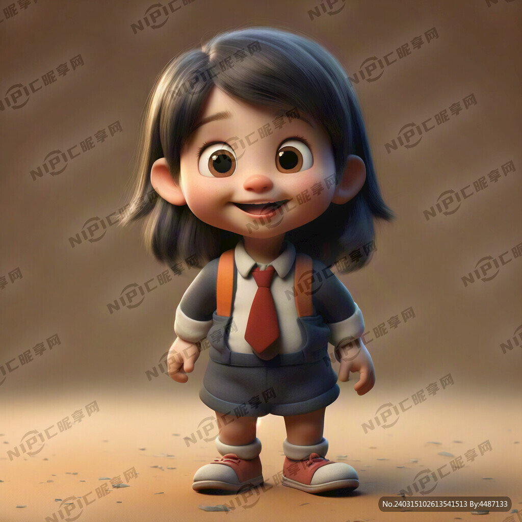 卡通小学生  小点声 嘘