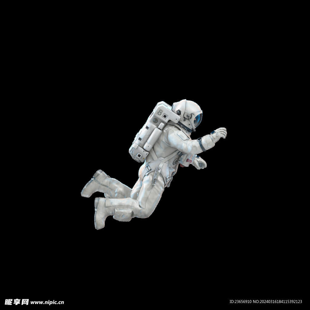 太空航空宇航人员样机 