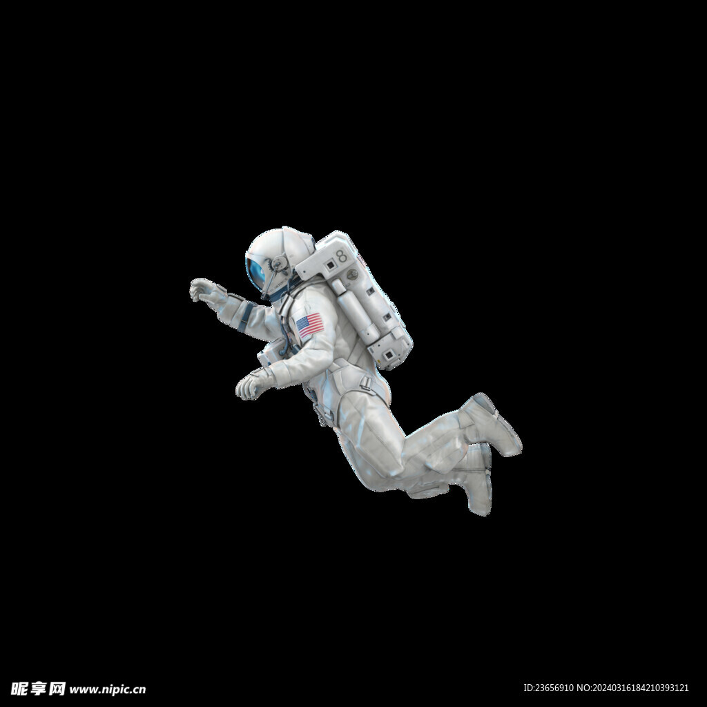 太空航空宇航人员样机 