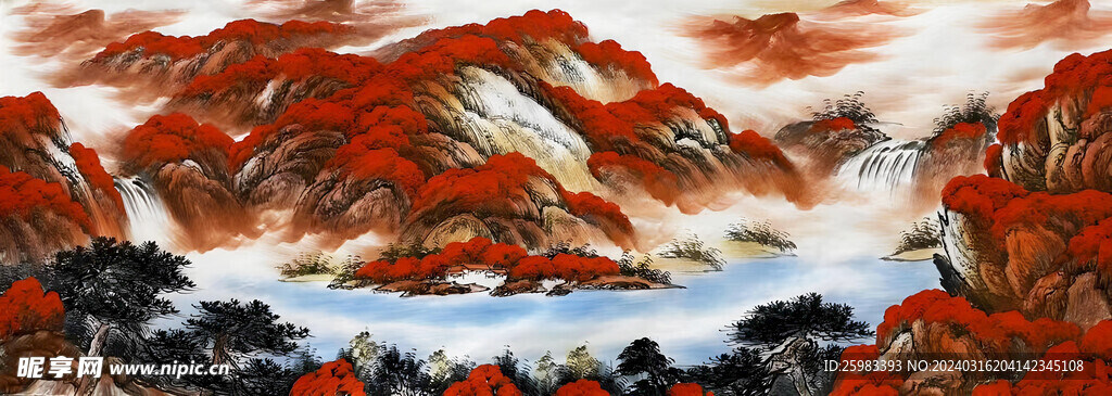 锦绣河山图