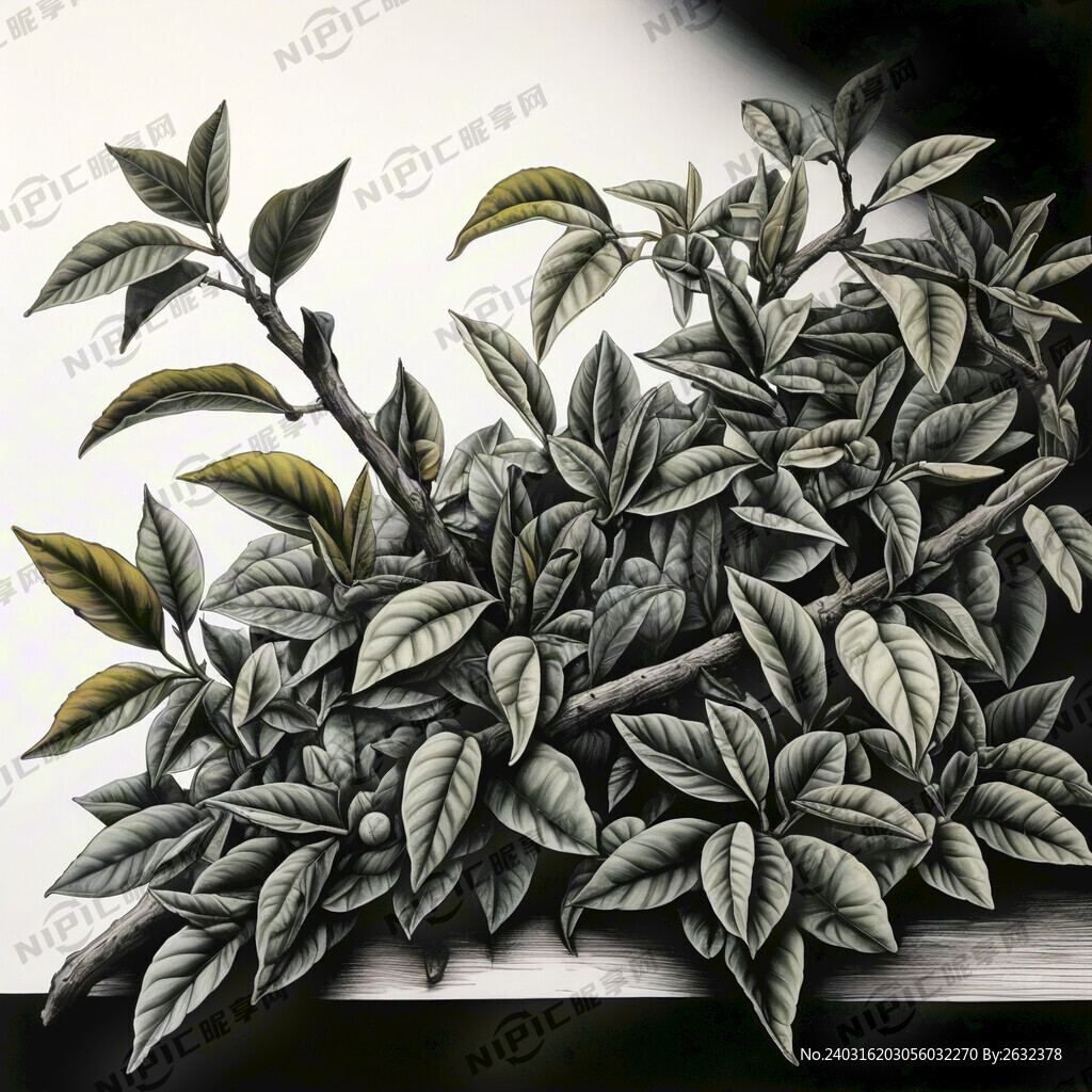 画黑白线描图