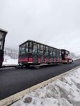 雪中的小火车