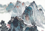          现代山水画 