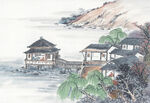          现代山水画 