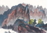          现代山水画 