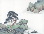          现代山水画 