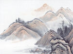 现代山水画