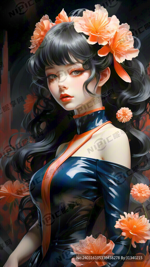 彼岸花 爱马仕橙 克莱茵蓝