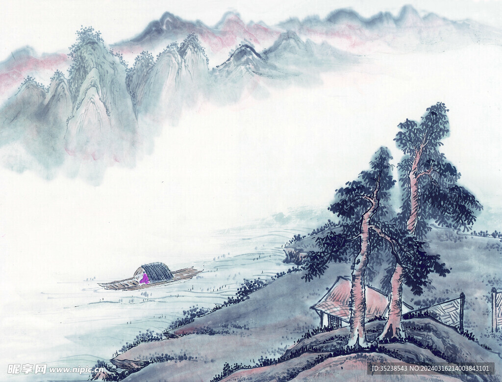 山水画