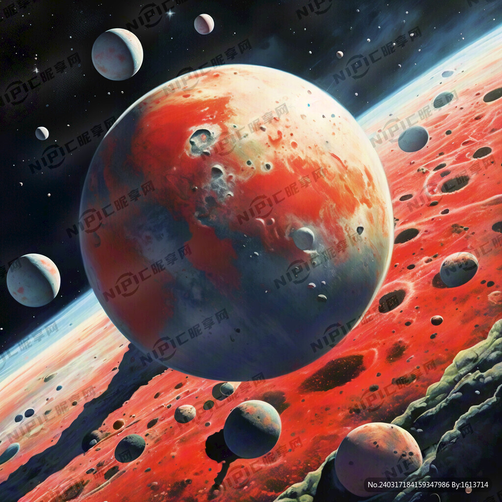 太空  番茄 星球