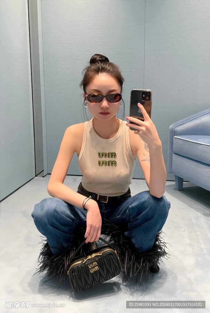 休闲的女孩