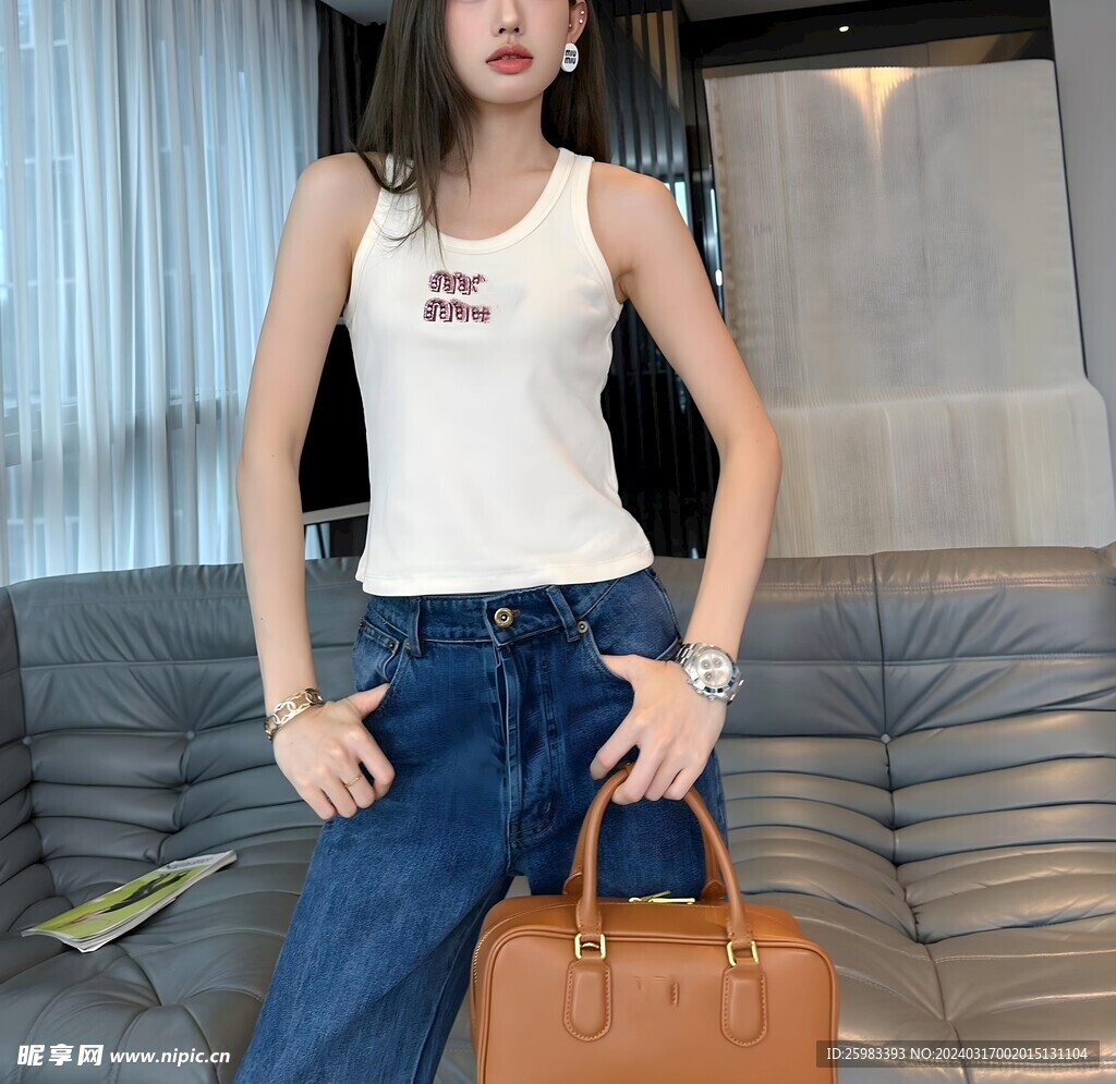 休闲的女孩