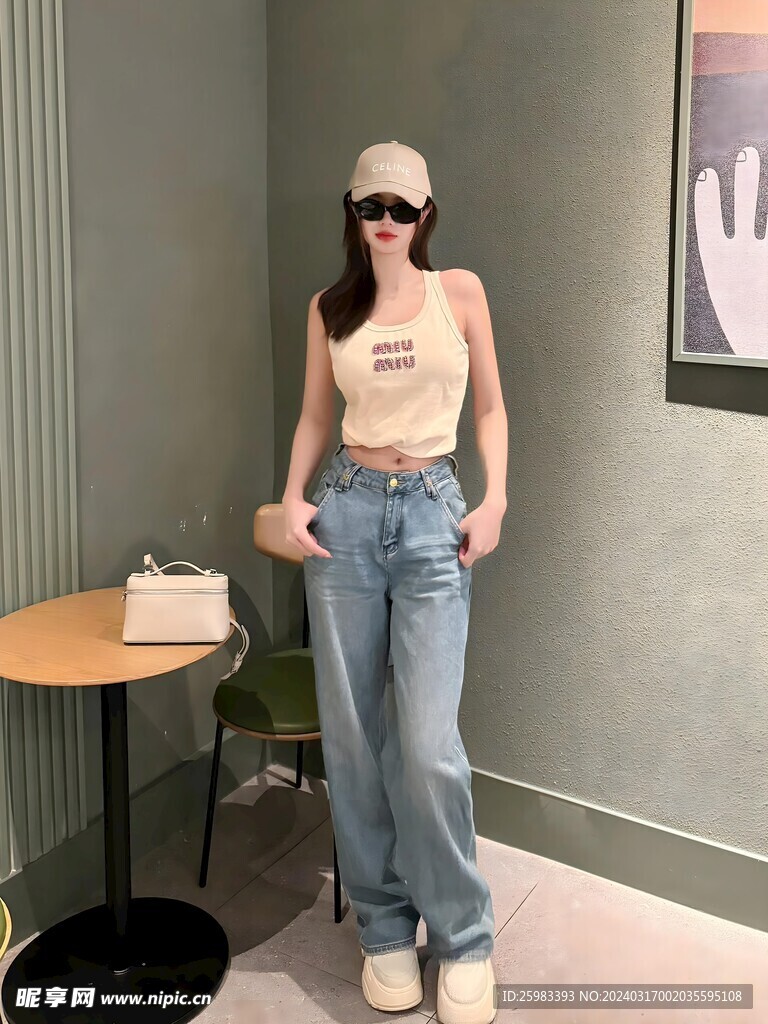 休闲的女孩