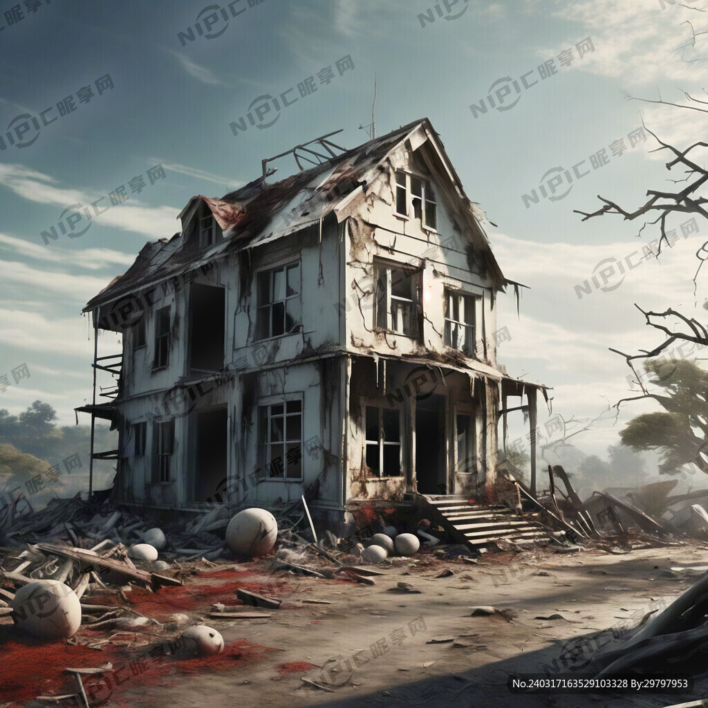 诡异 破败 灵体