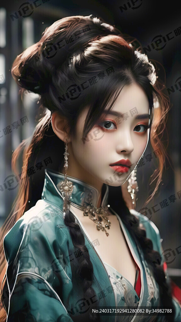 美女 剪影