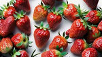草莓
多个
白色背景
多方连续
无缝拼接