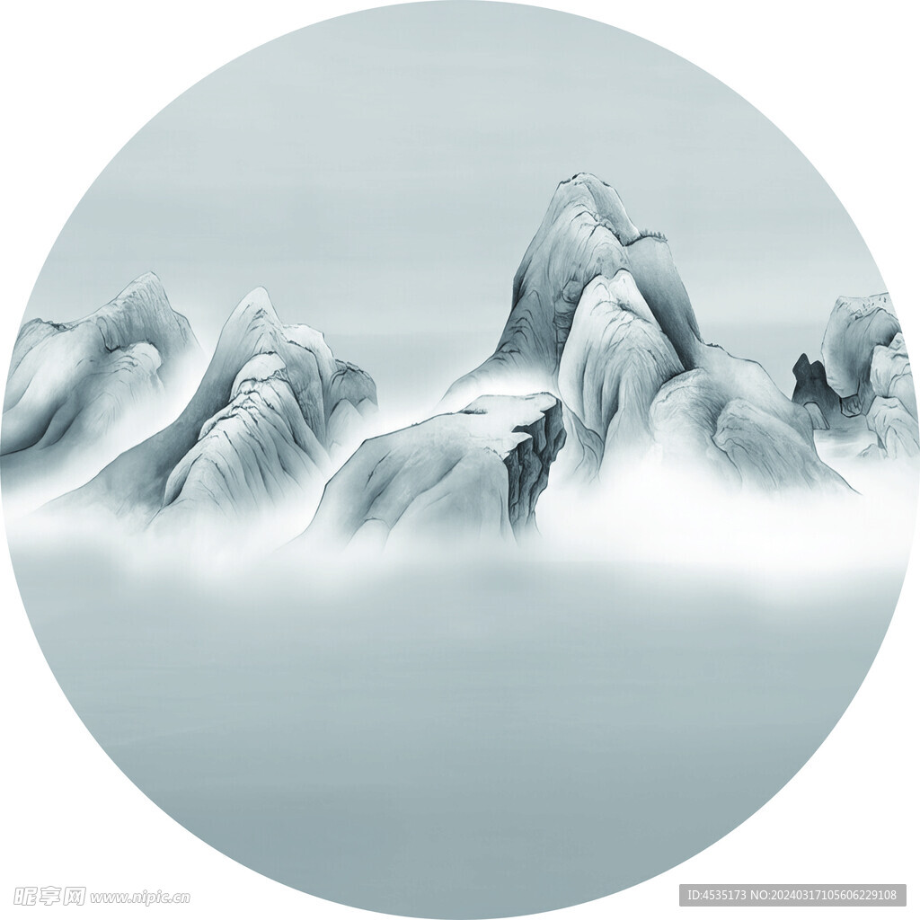 山水画 