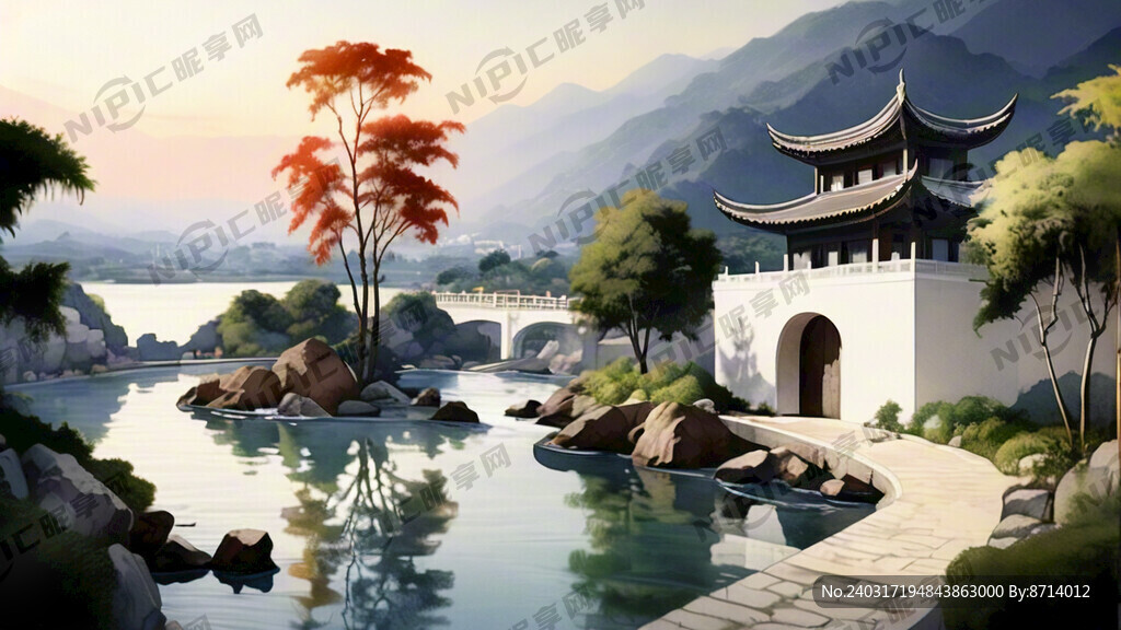 泉州18景 民宿背景