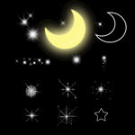 夜空中最亮的星