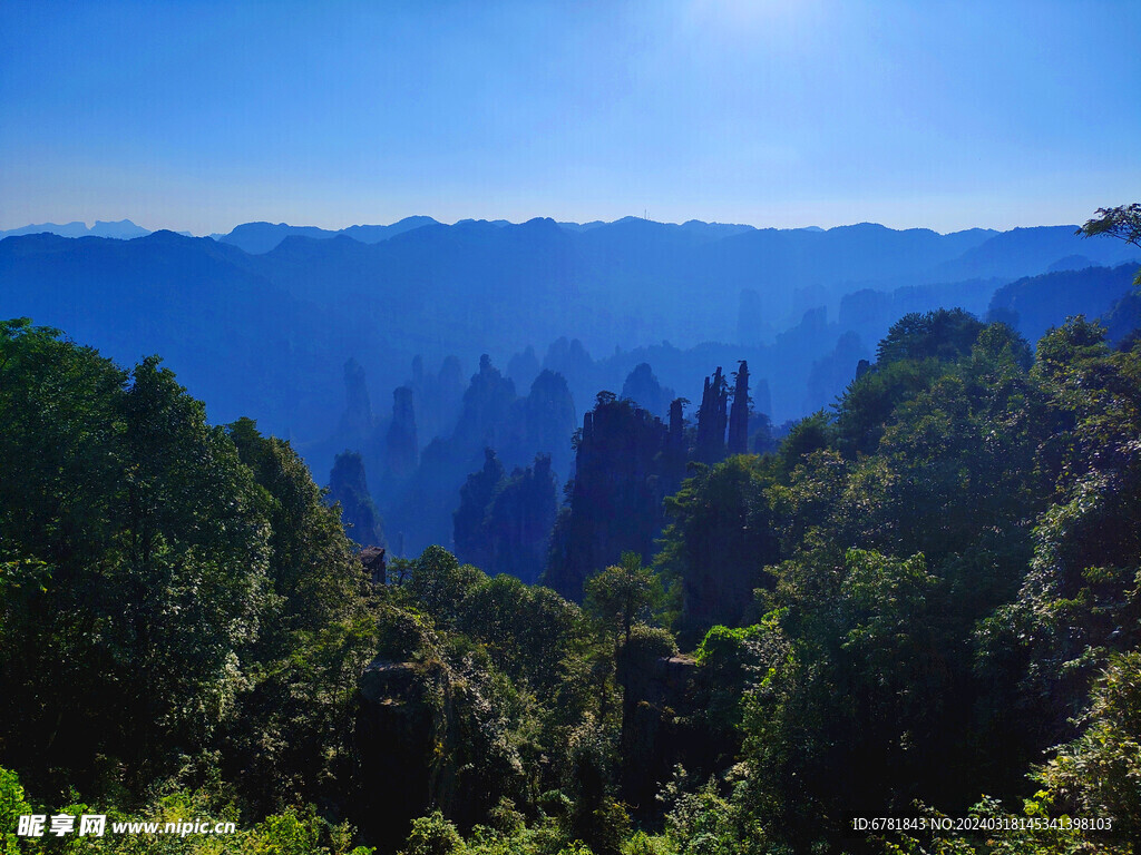 湖南 张家界 武陵源 湘西 景